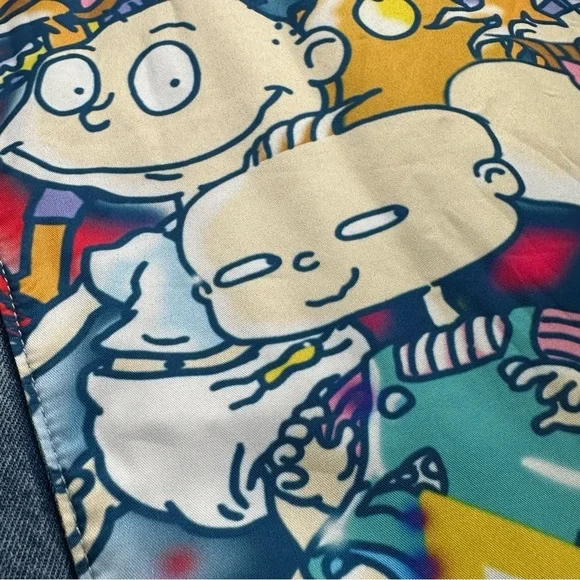 Nickelodeon Rugrats Denim Jacket men’s M, ladies L cartoon print - Picture 7 of 9